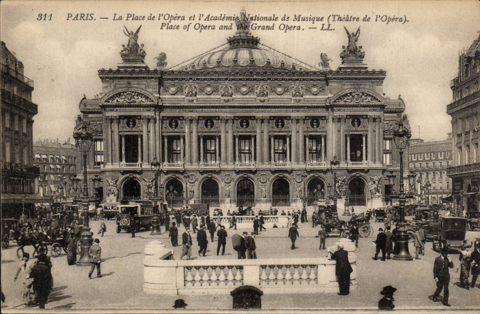 Paris CPA L'opera 