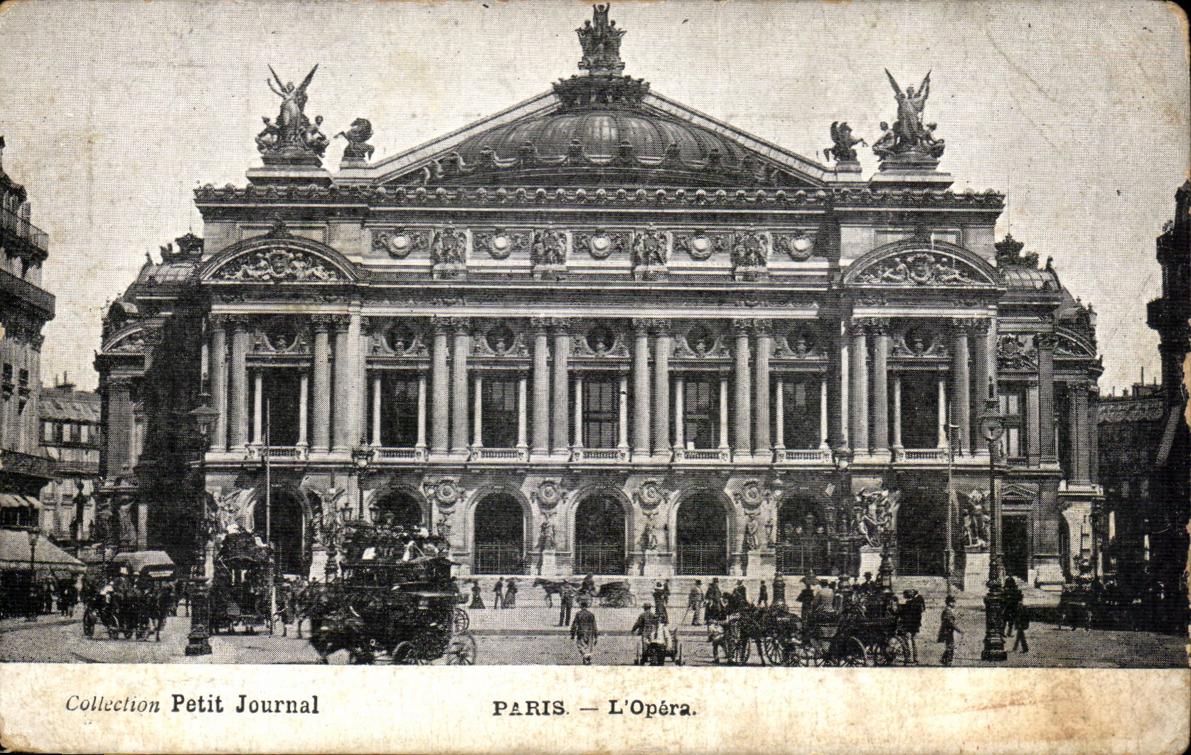 Paris CPA L'opera 