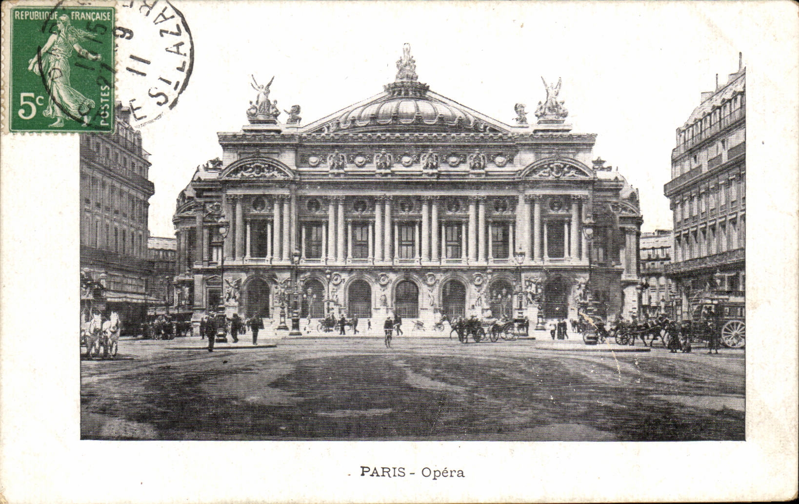 Paris CPA L'opera
