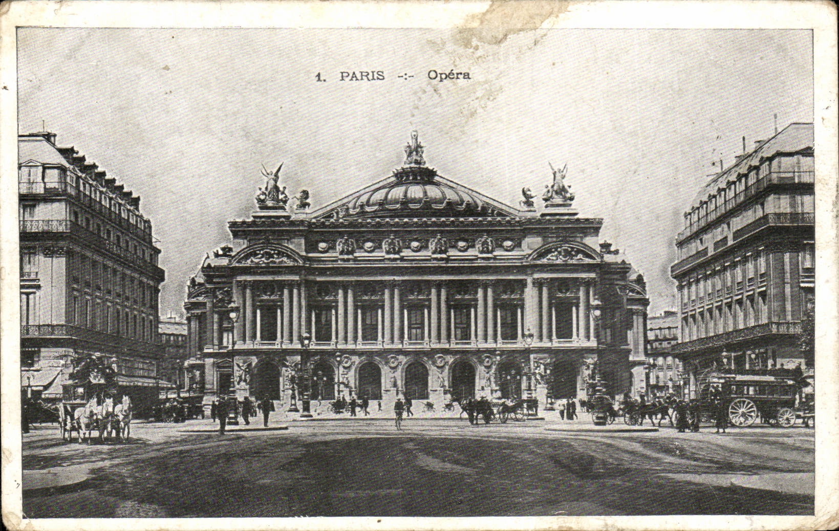 Paris CPA L'opera
