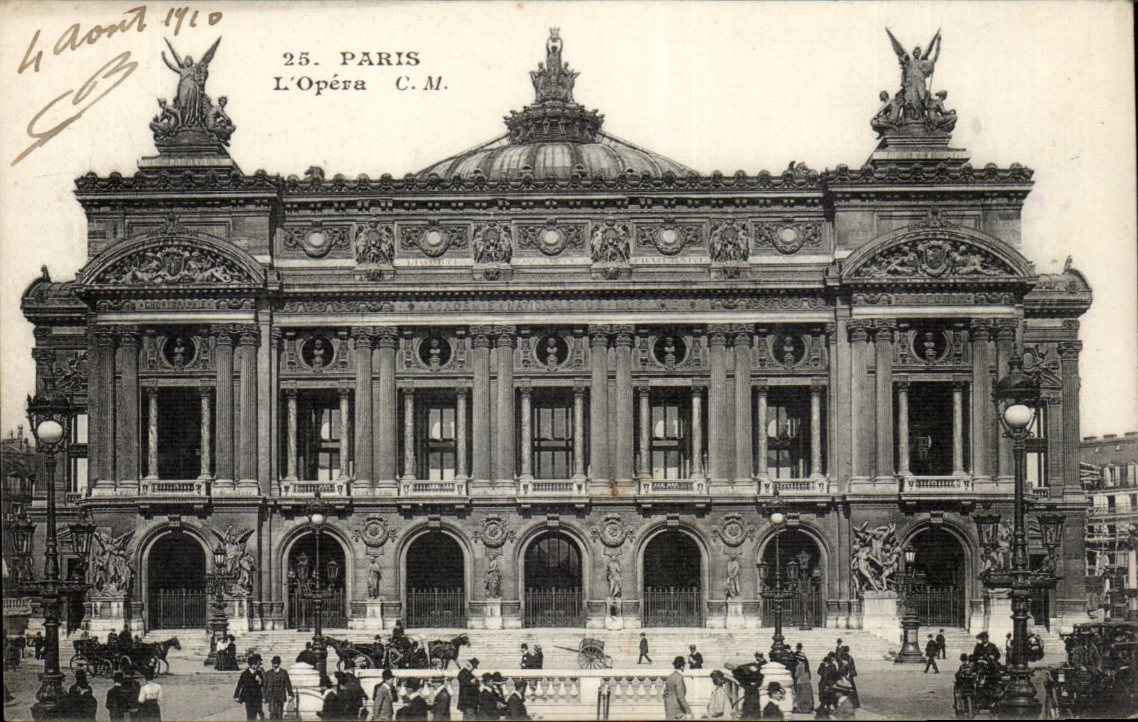 Paris CPA Opera