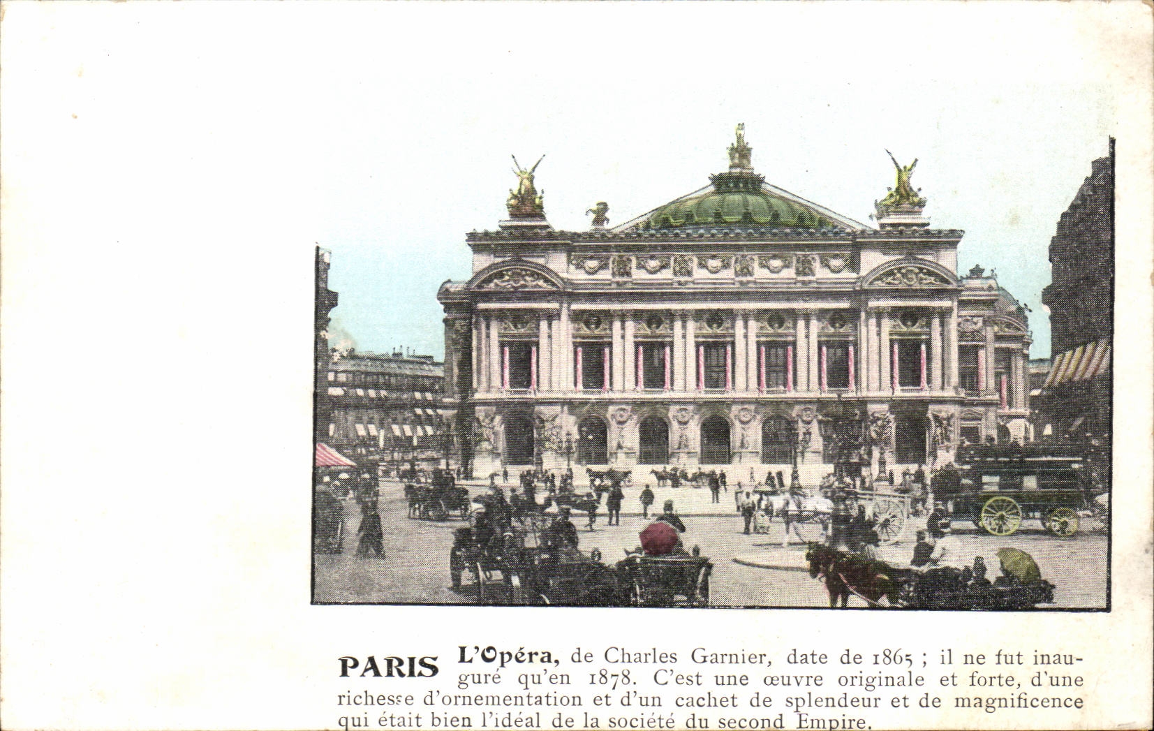 Paris CPA Opera