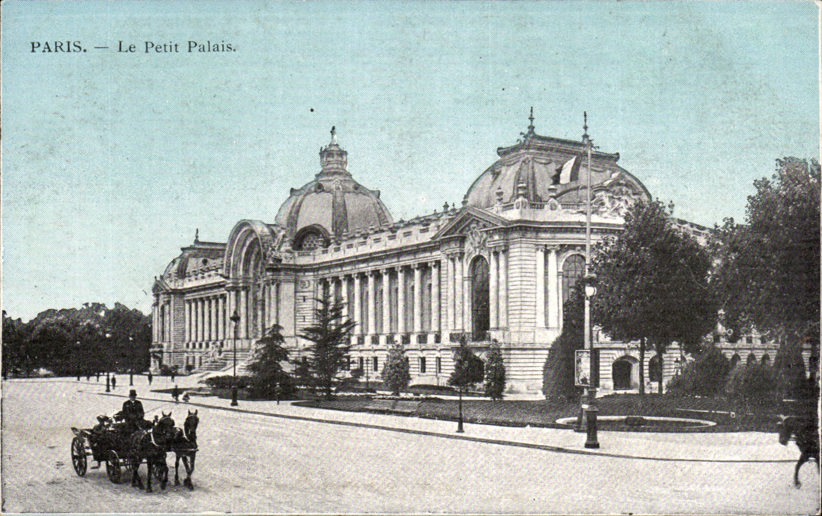 Paris CPA Small palace