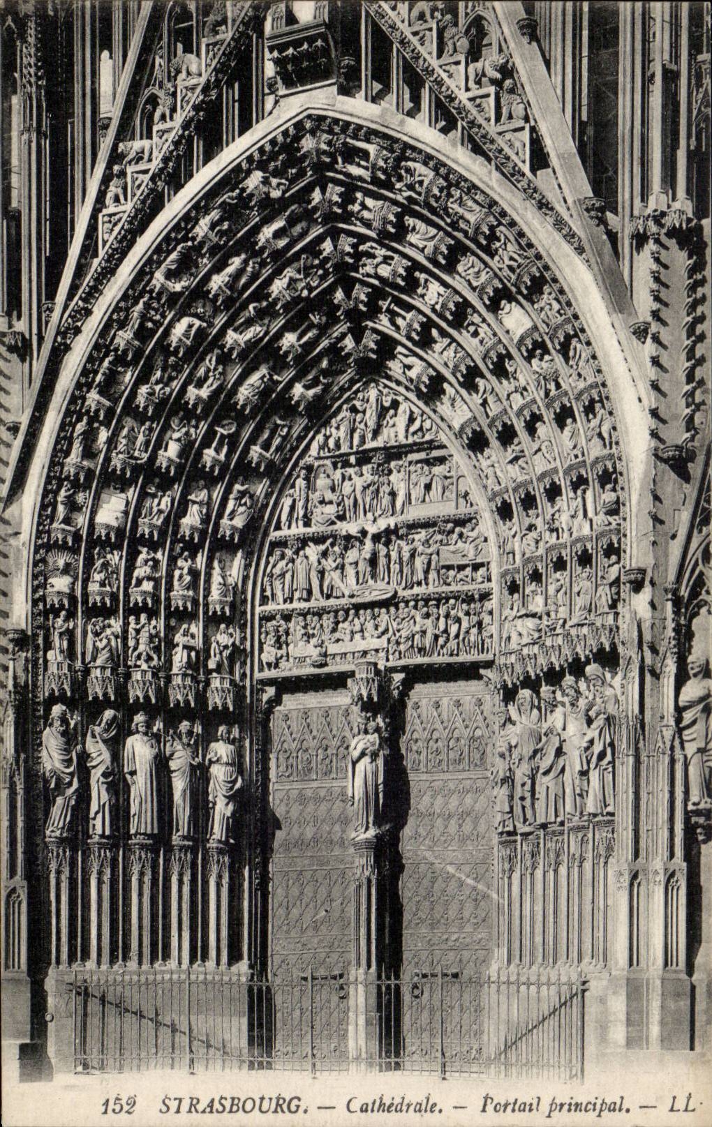 Strasbourg CPA Cathedral principal Gate