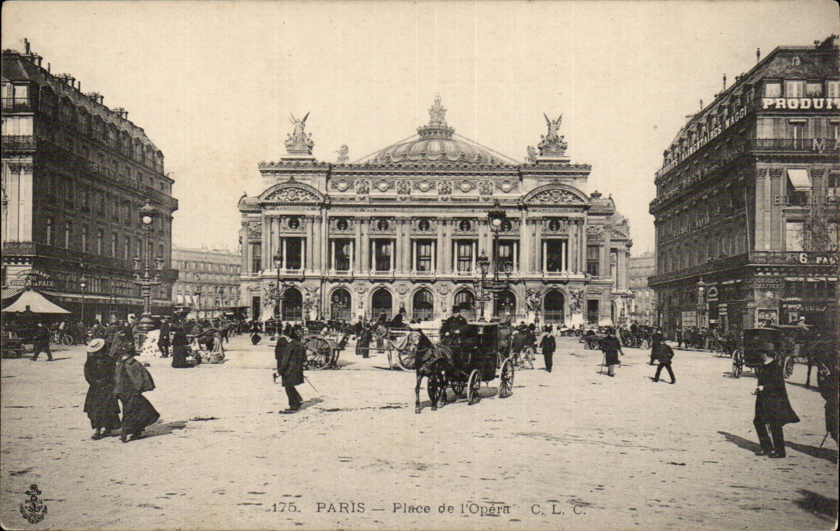 Paris CPA Opera Place