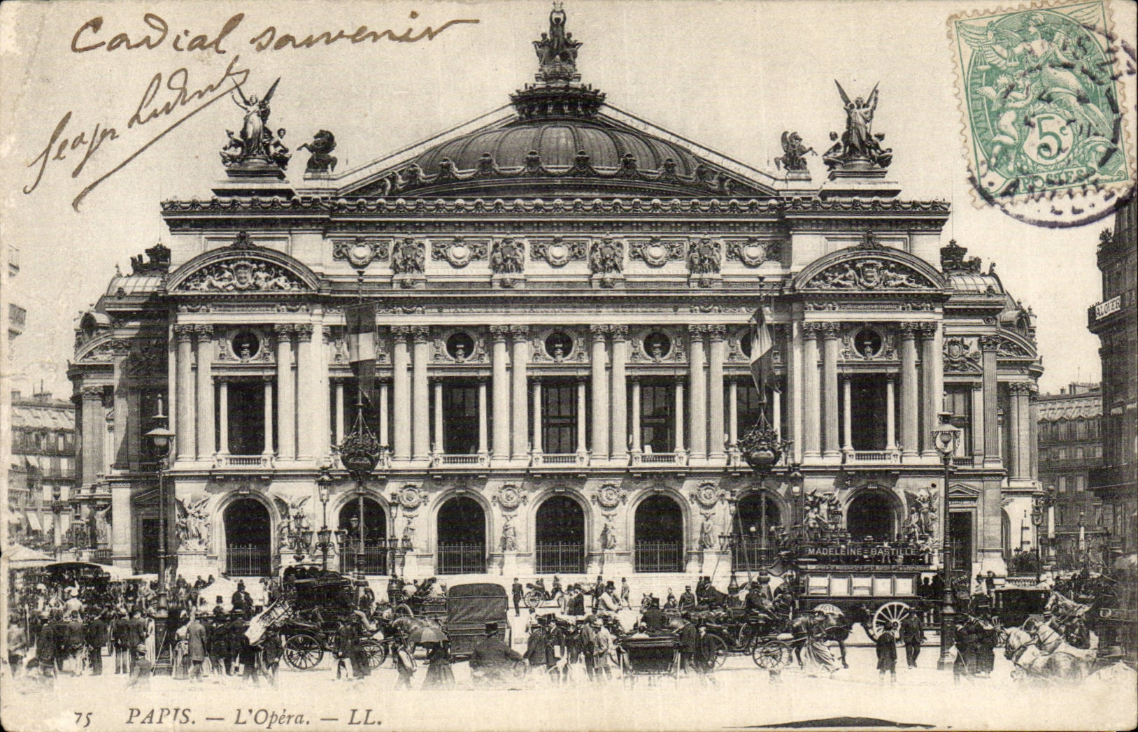 Paris CPA L'opera