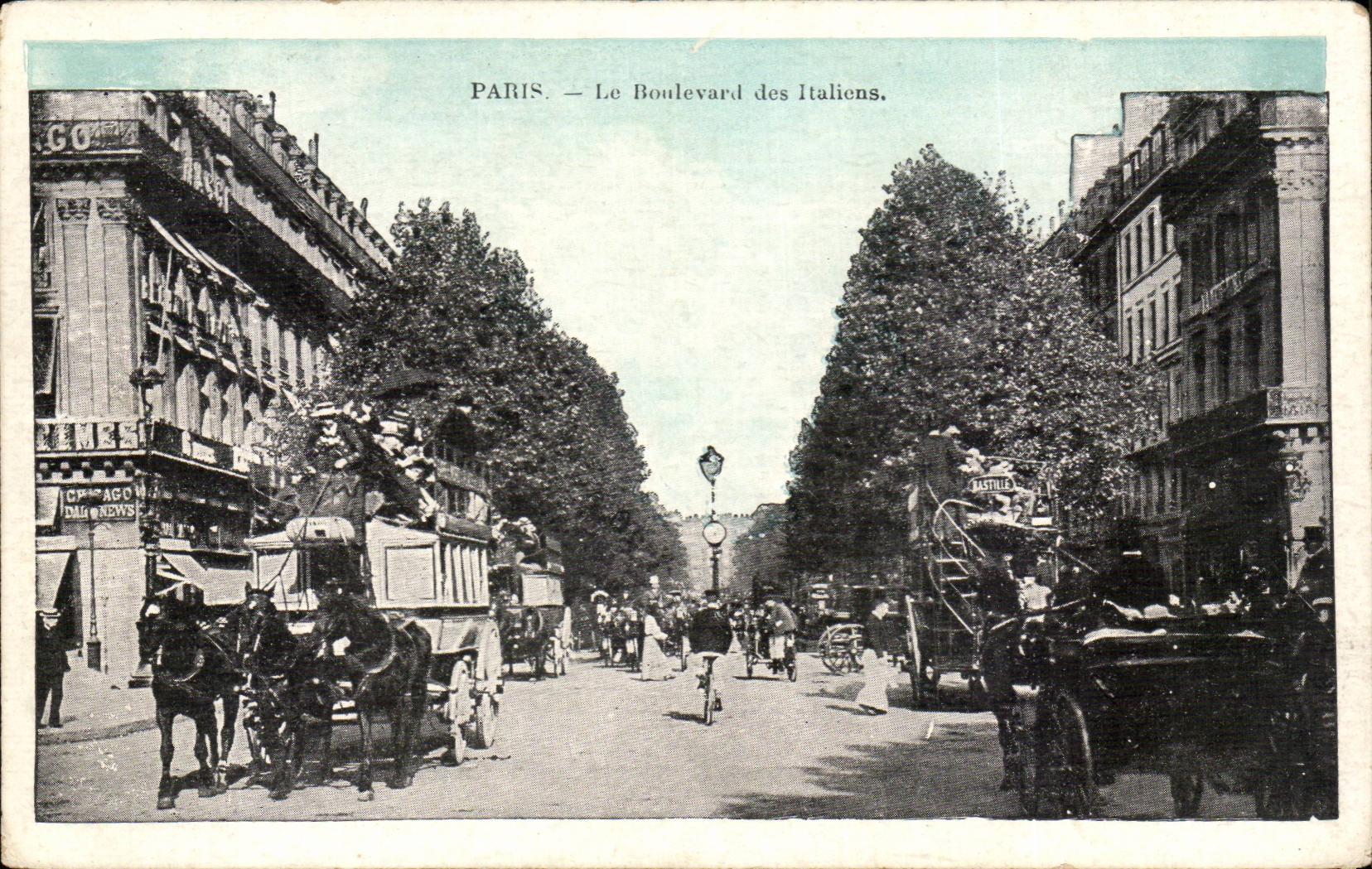 Paris CPA Boulevard des Italiens