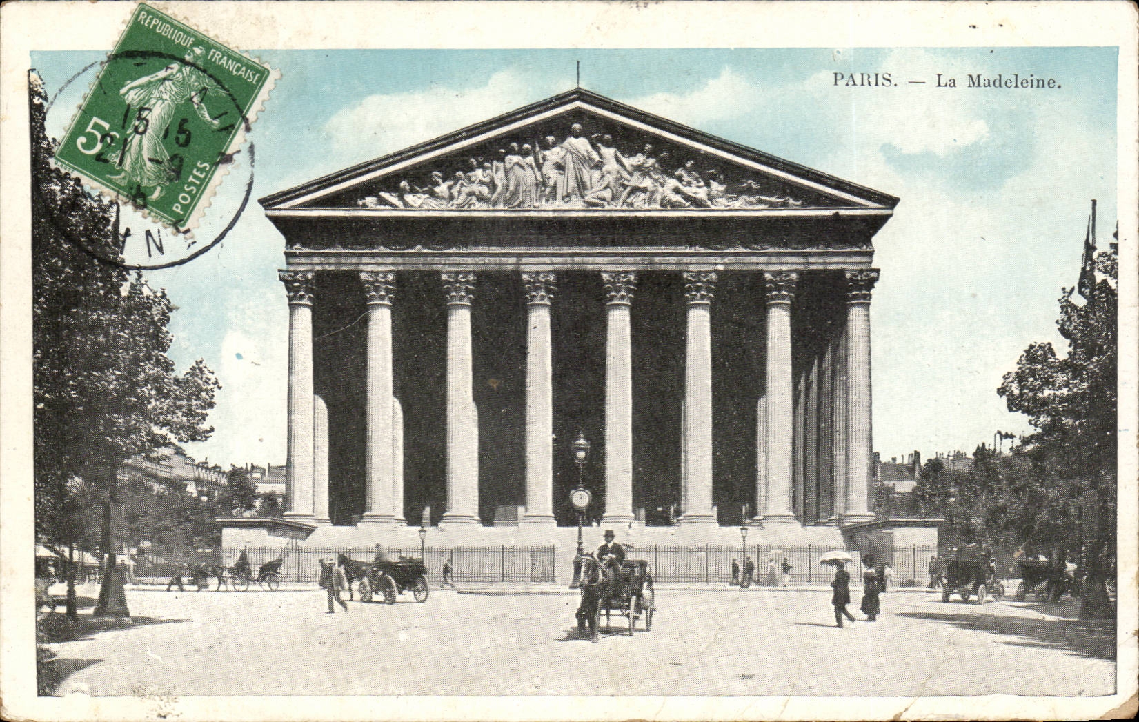 Paris CPA Church of the Madeleine