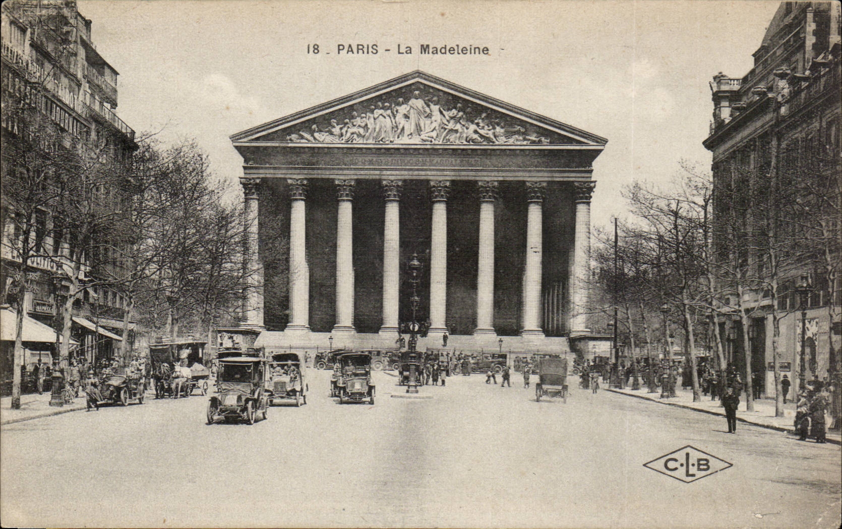 Paris CPA Church of the Madeleine