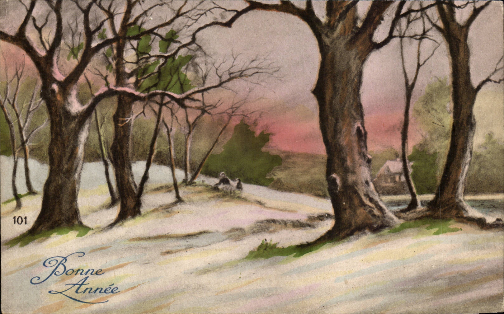 CPA Fantasy Landscape under snow