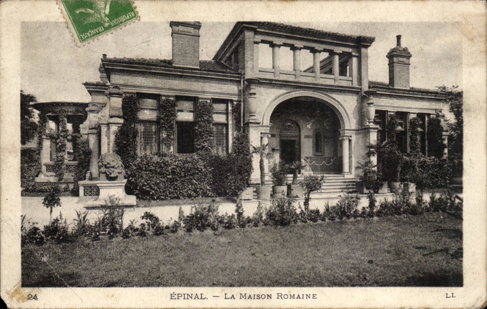 CPA Epinal Roman House