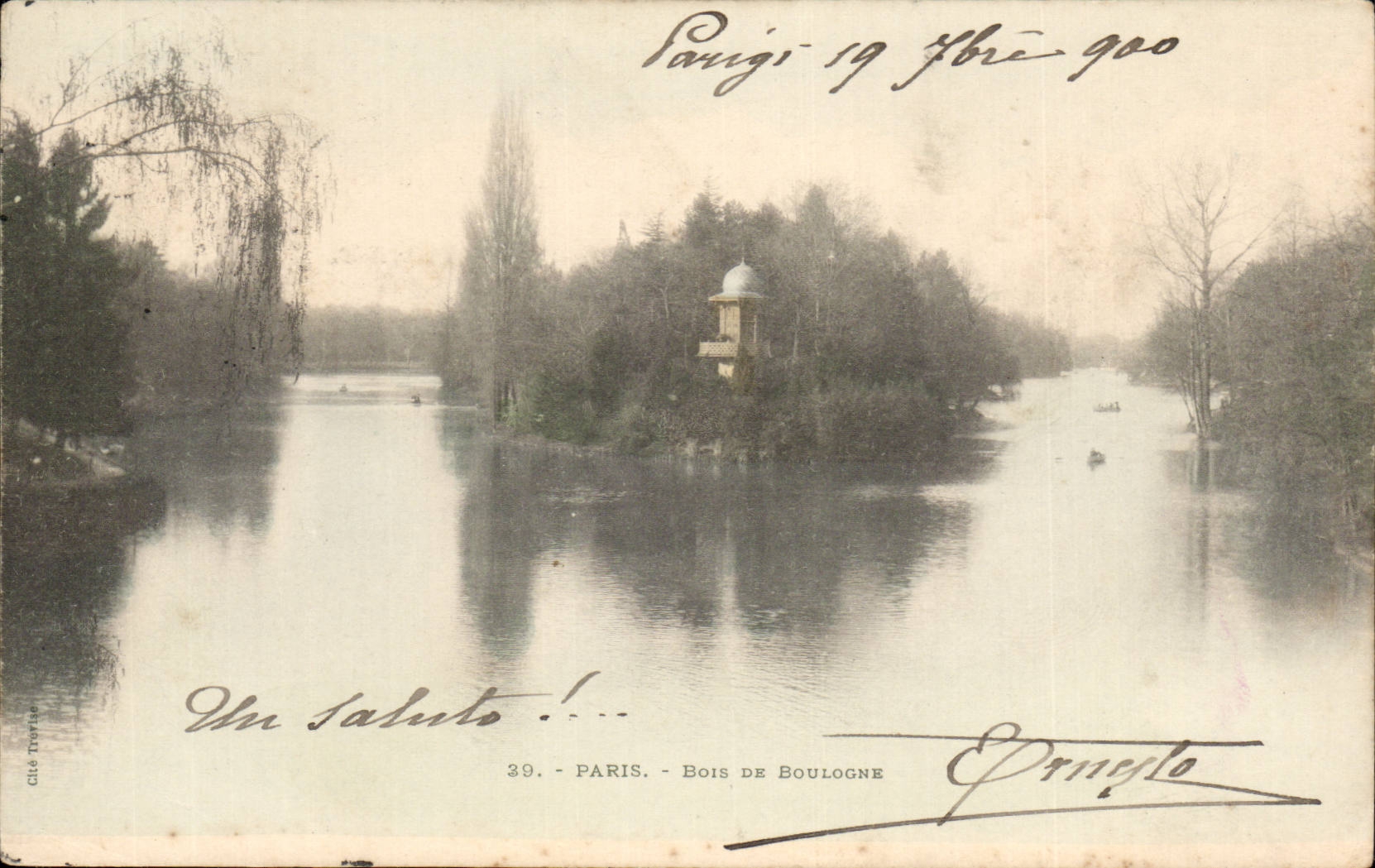 Paris CPA Bois de boulogne