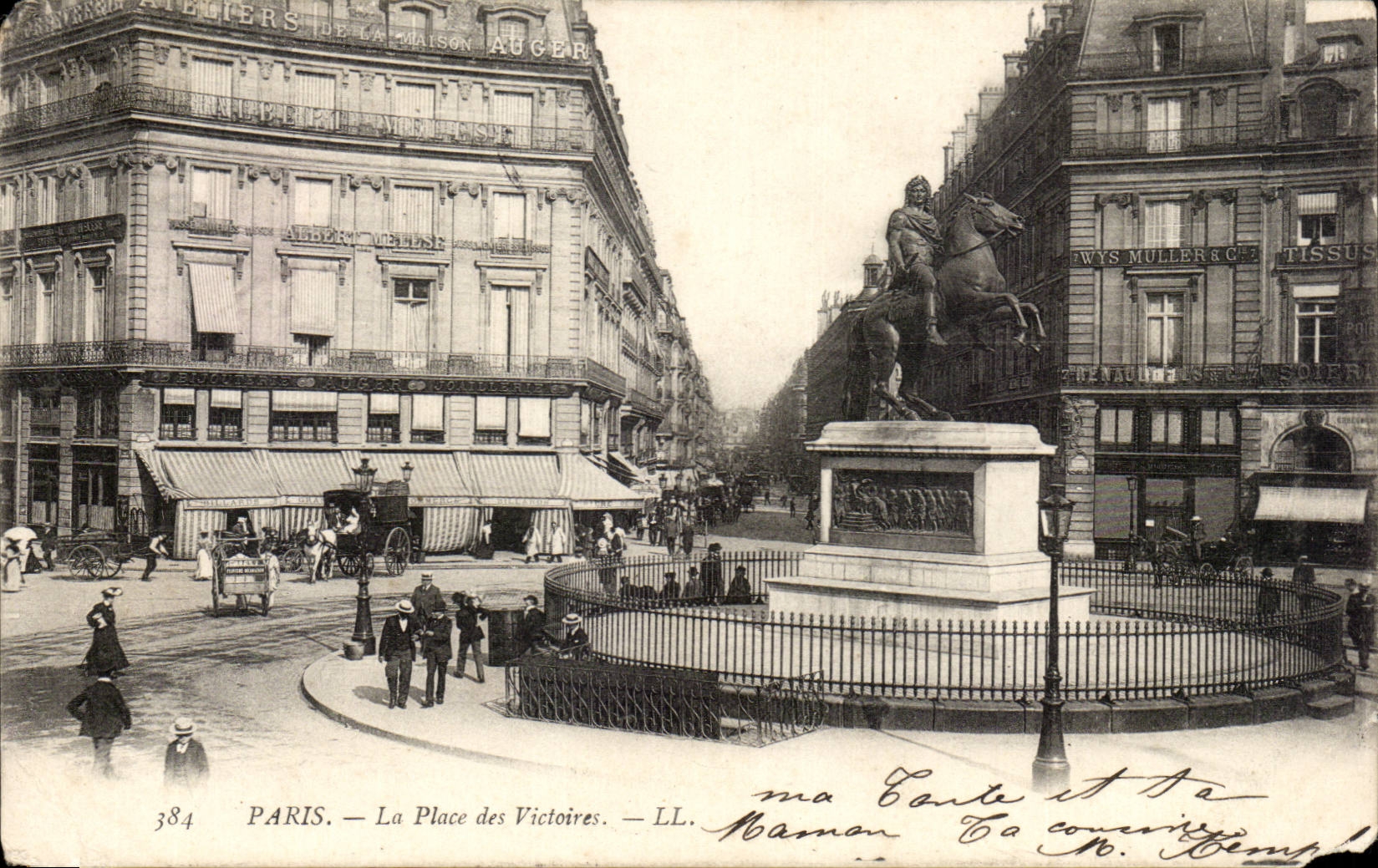 Paris CPA Places Victories