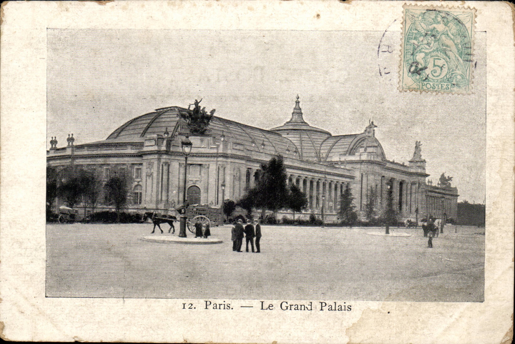 Paris CPA the Grand Palais