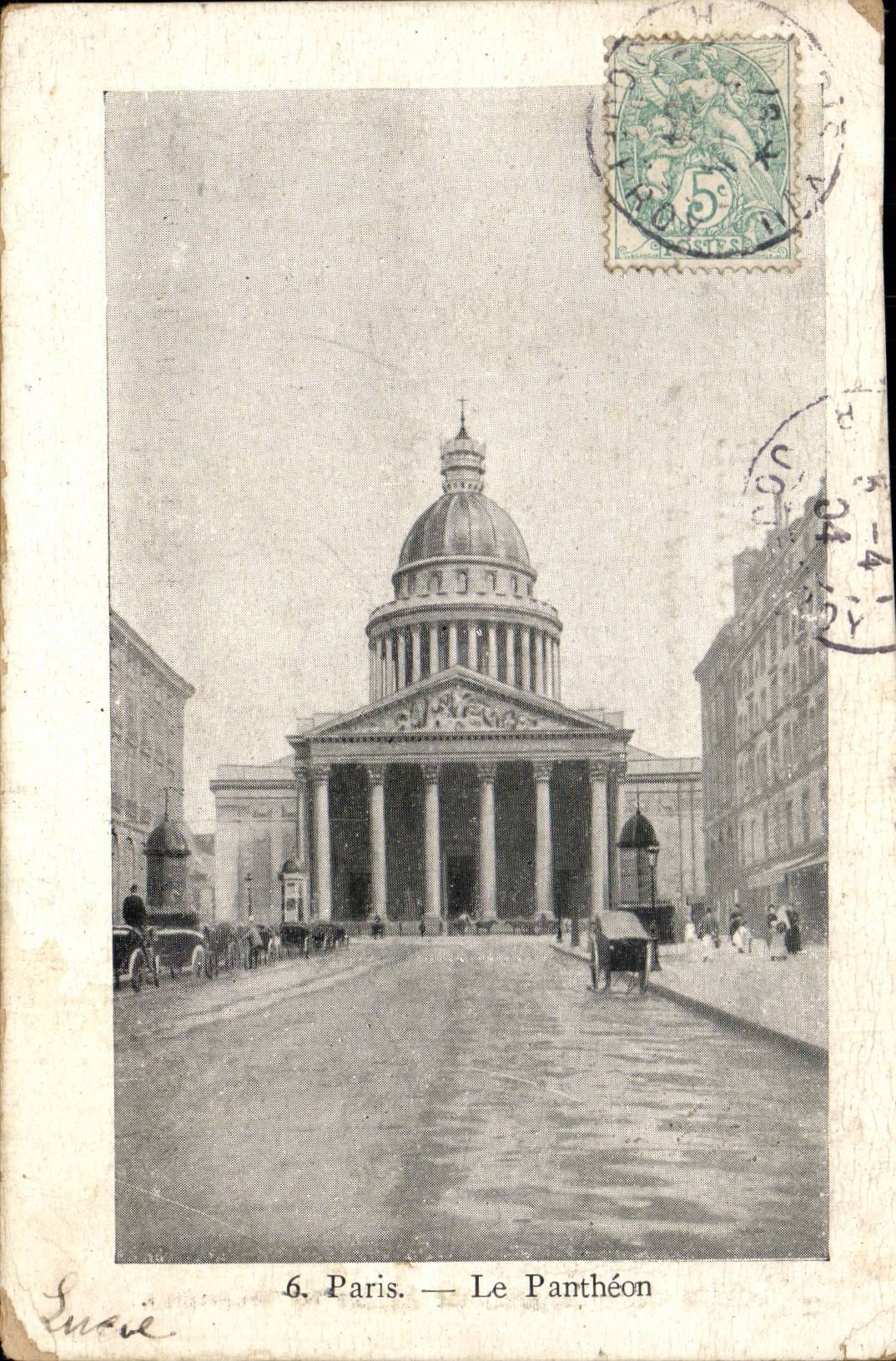 Paris CPA the Pantheon