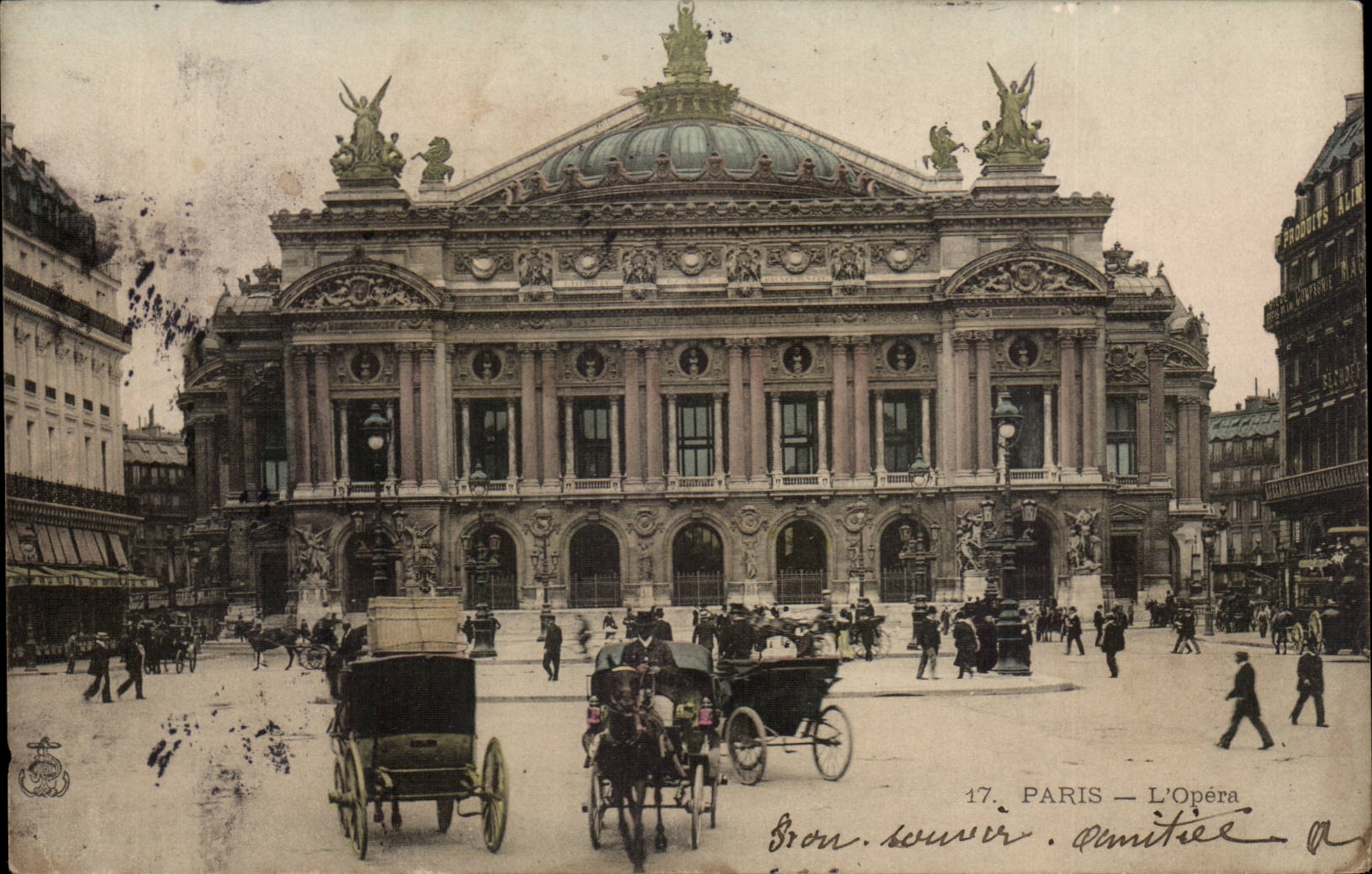 Paris CPA L'Opera
