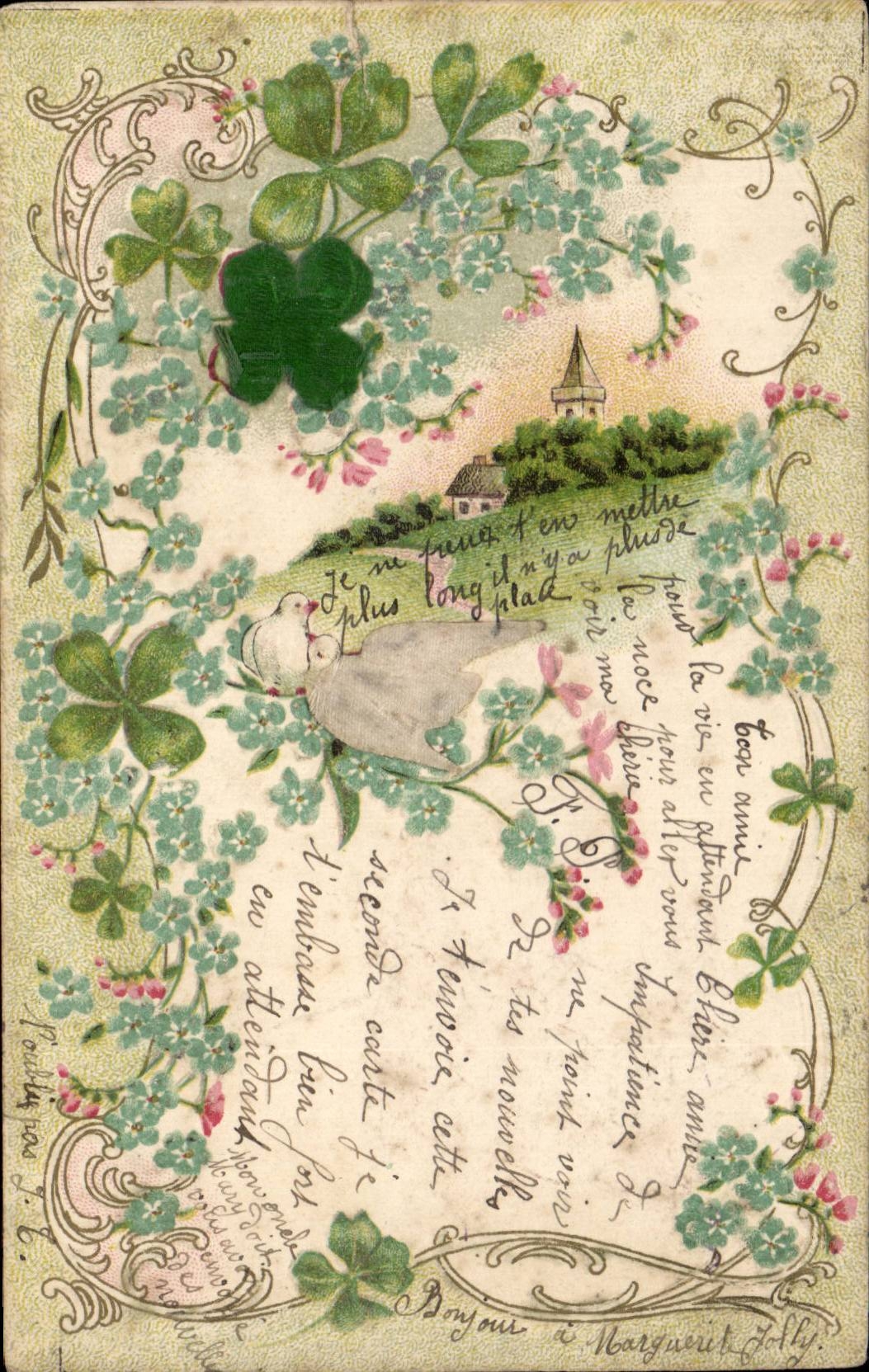 CPA Brodee Fantasy and relief Doves Clover