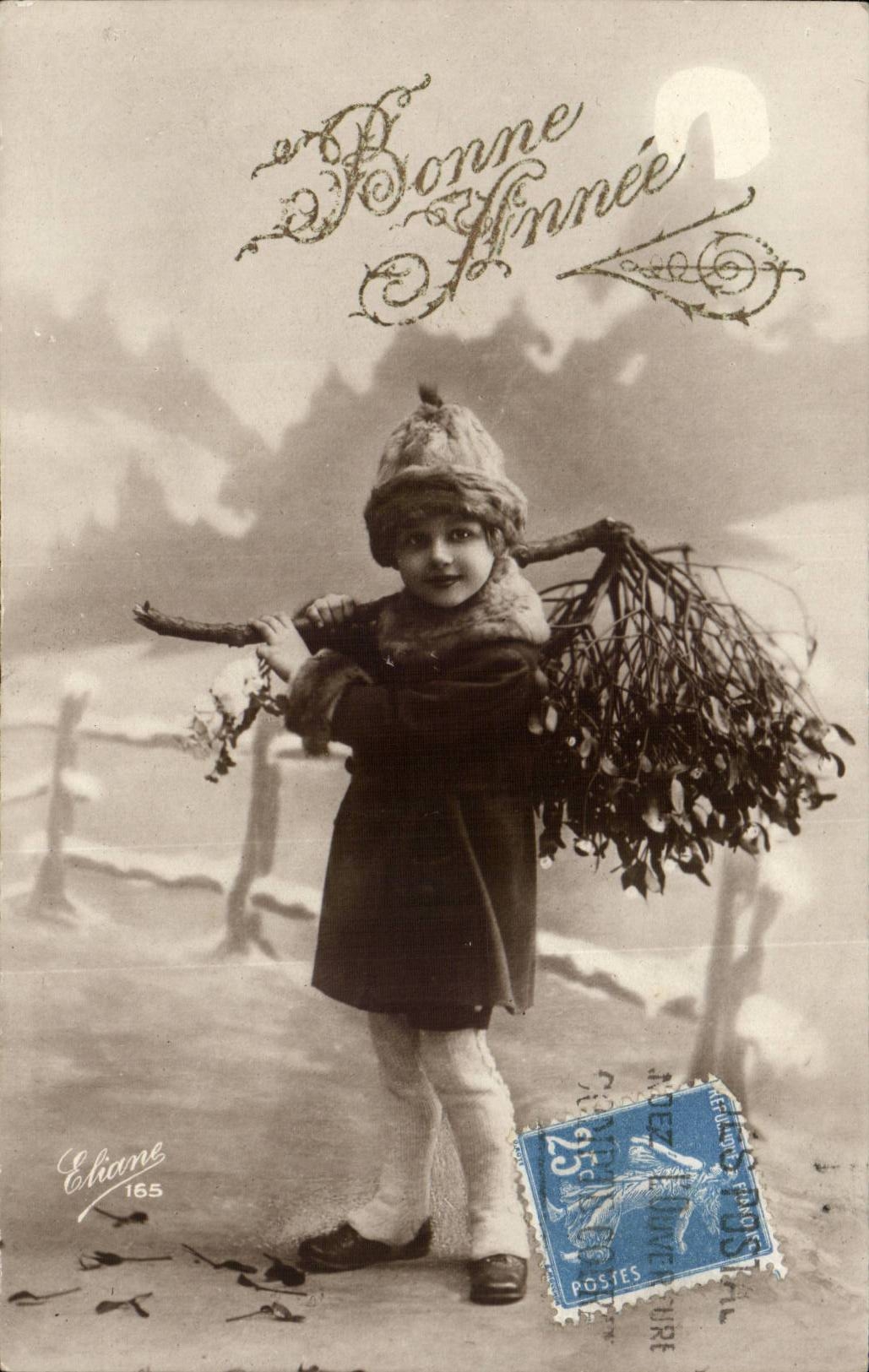 CPA Fantasy Child Happy New Year