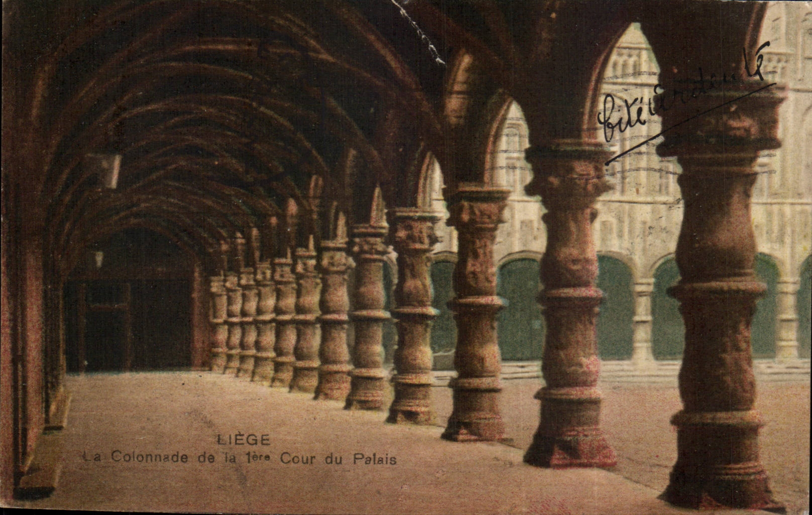 CPA Liege the colonna of the 1st court of the palate