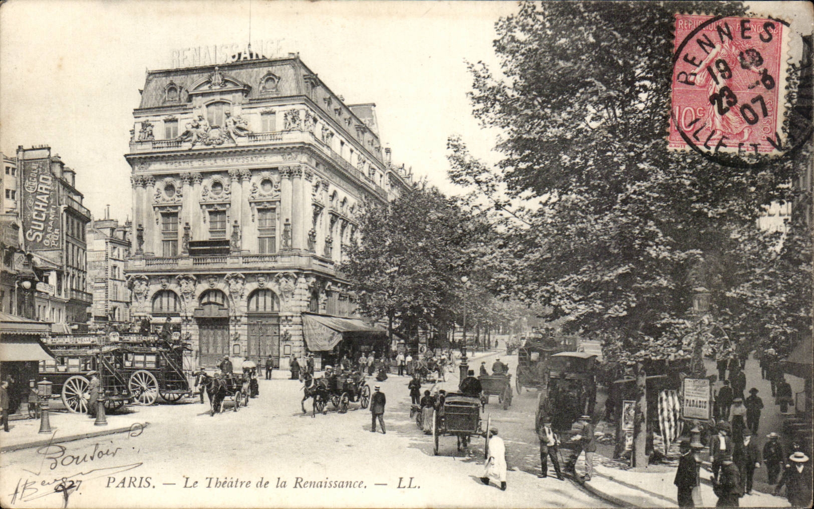 Paris CPA Theatre de la Renaissance