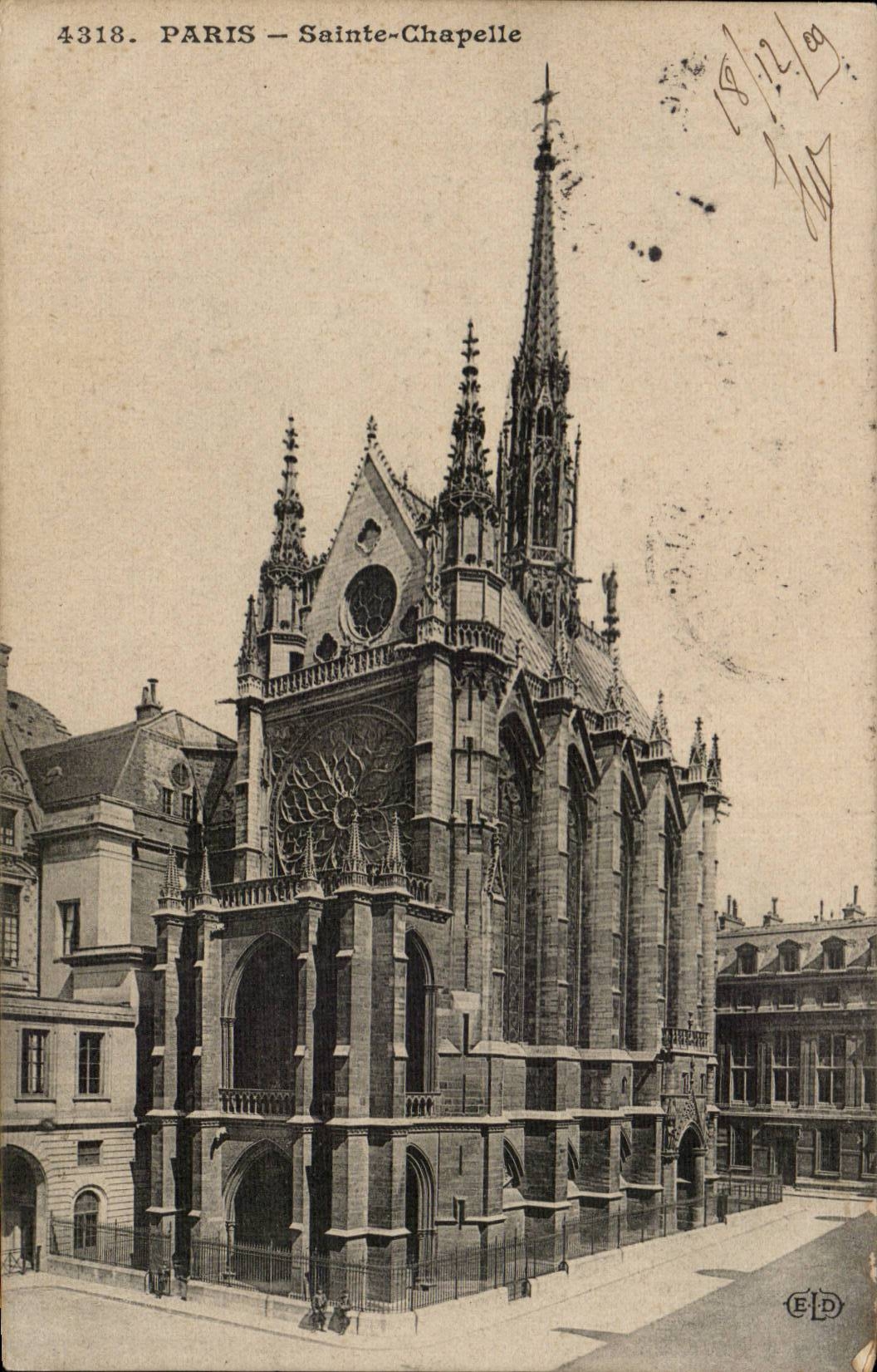 Paris CPA Sainte Chapelle