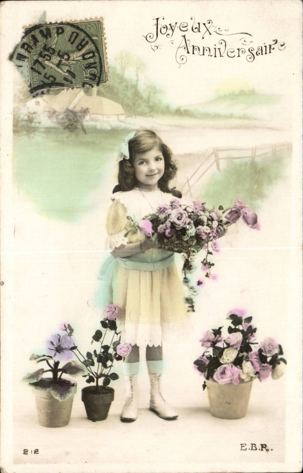 CPA Fantasy Happy Child Birthday