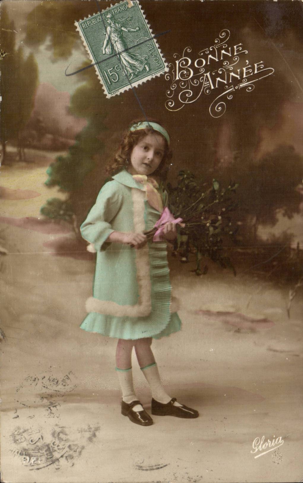 CPA Fantasy Child Happy New Year