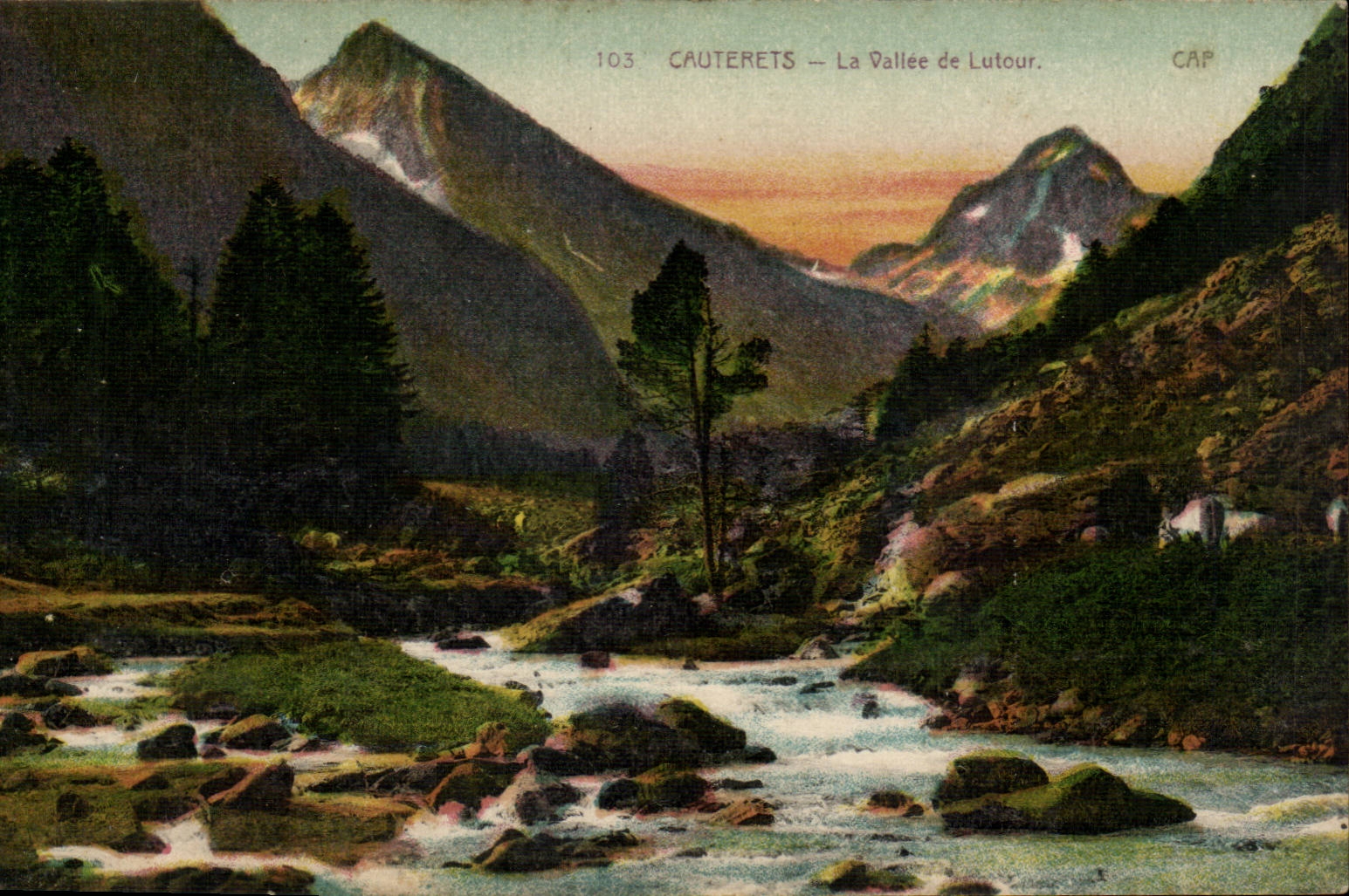 Cauterets CPA das Tal von Lutour