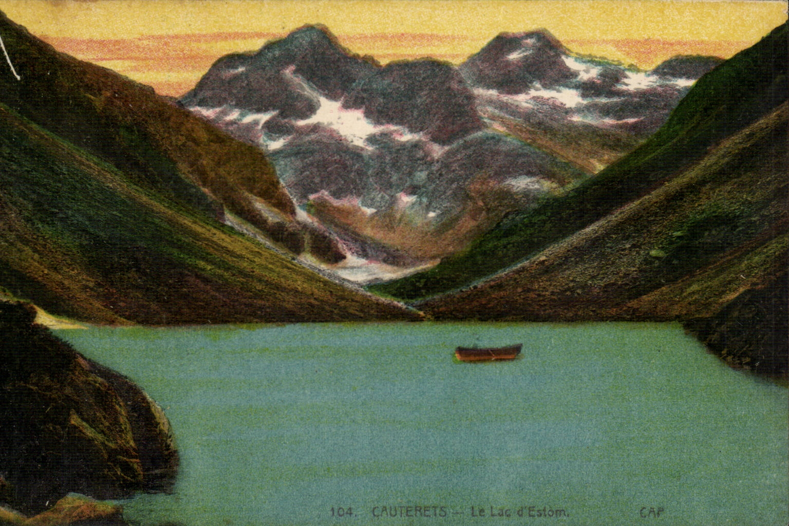 Cauterets CPA der See Estom