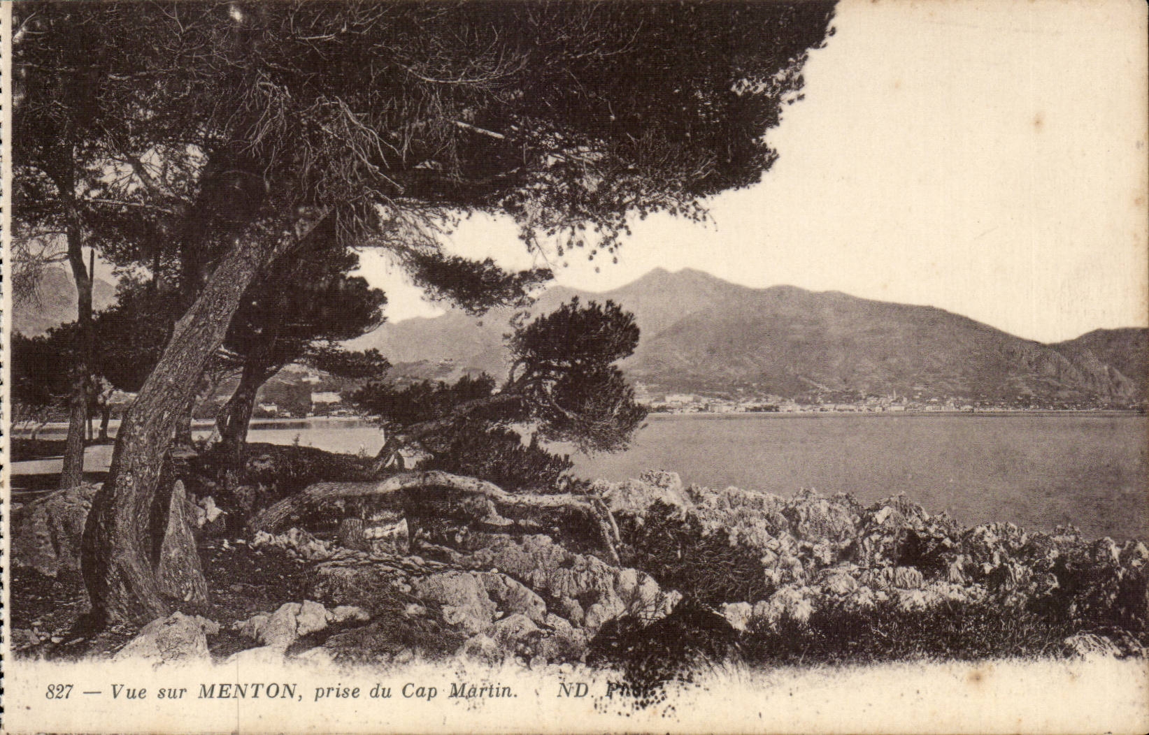 Kap Martin CPA an Menton gesehen