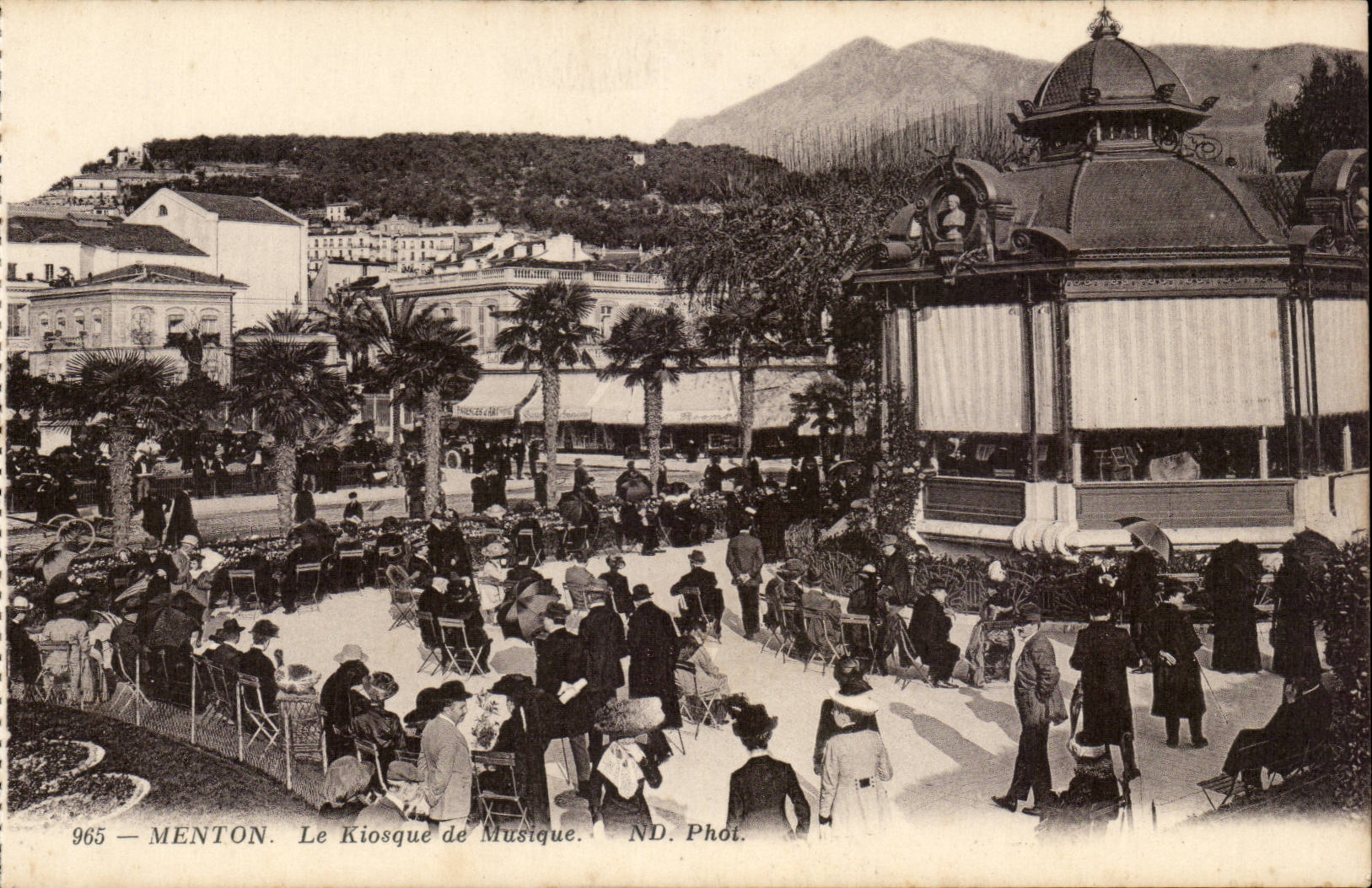 Menton CPA the kiosk of music