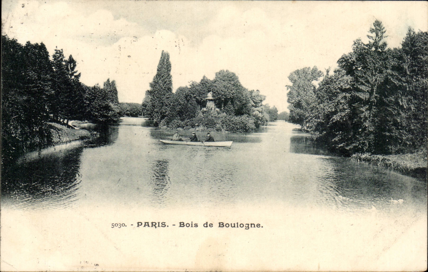 Paris cPA Bois de Boulogne