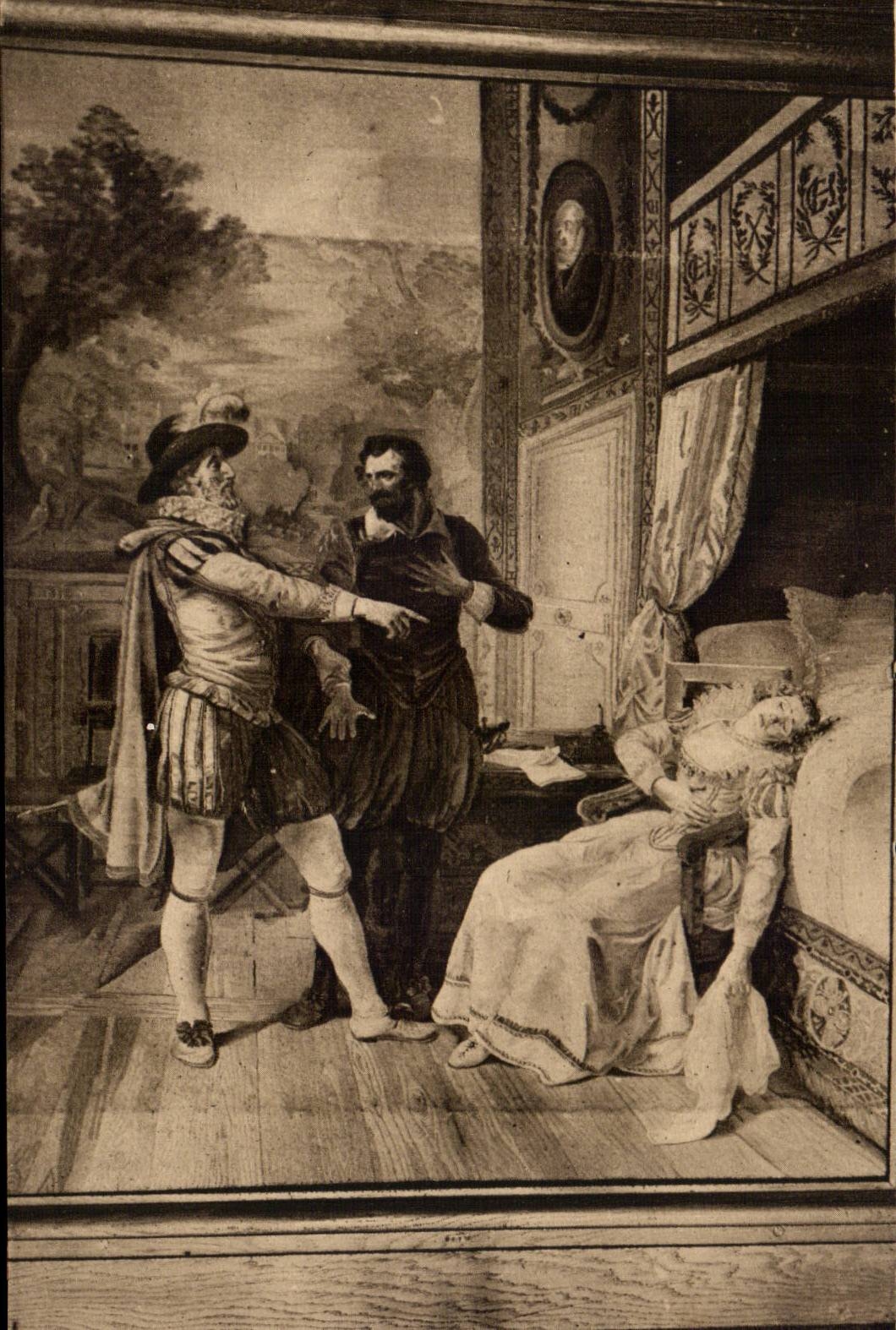 Pau - Schloss Henri IV - Tapisserie des Schlosses - Tapisserie - CPA