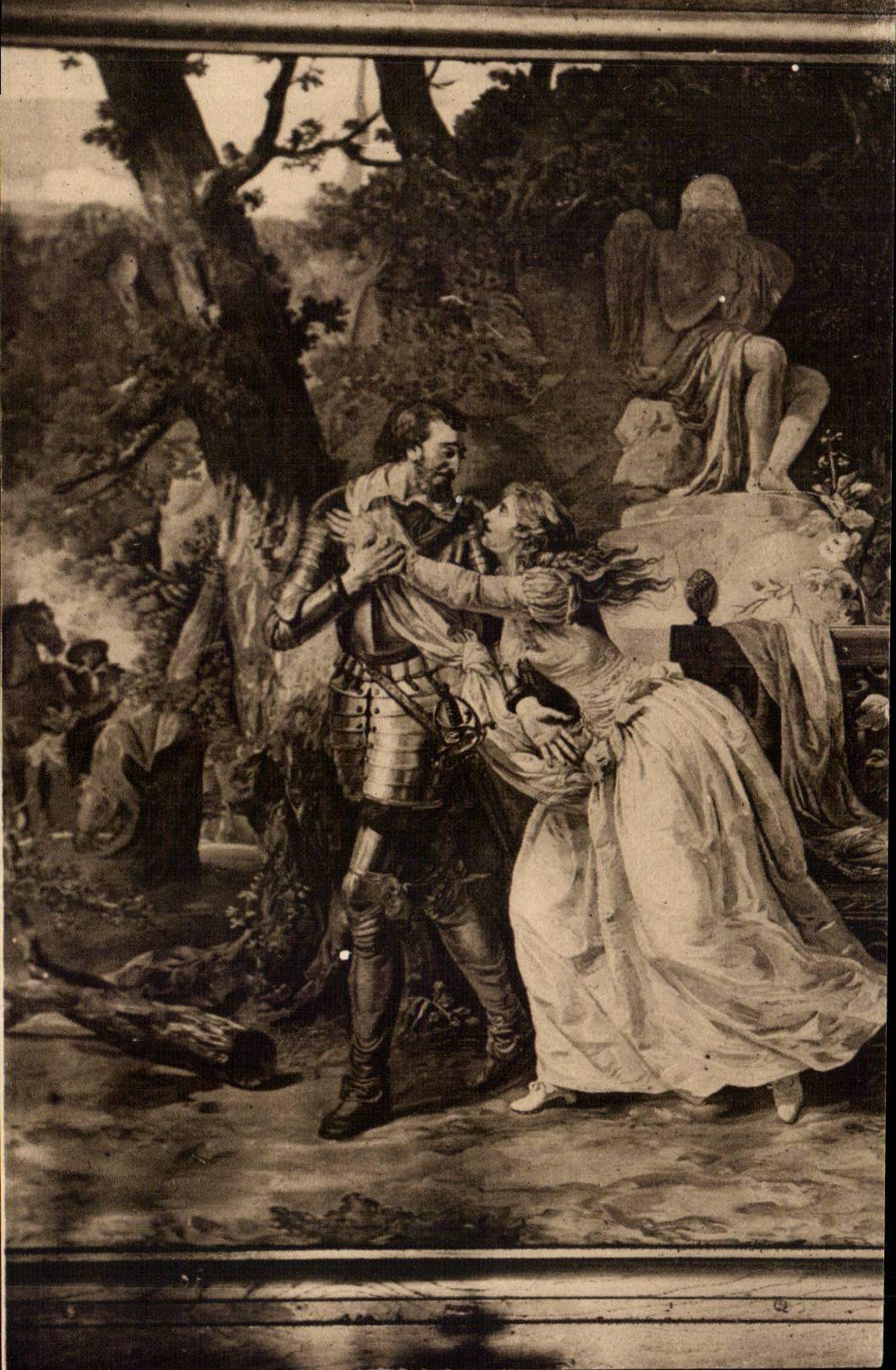 Pau - Schloss Henri IV - Tapisserie des Schlosses - Tapisserie - CPA