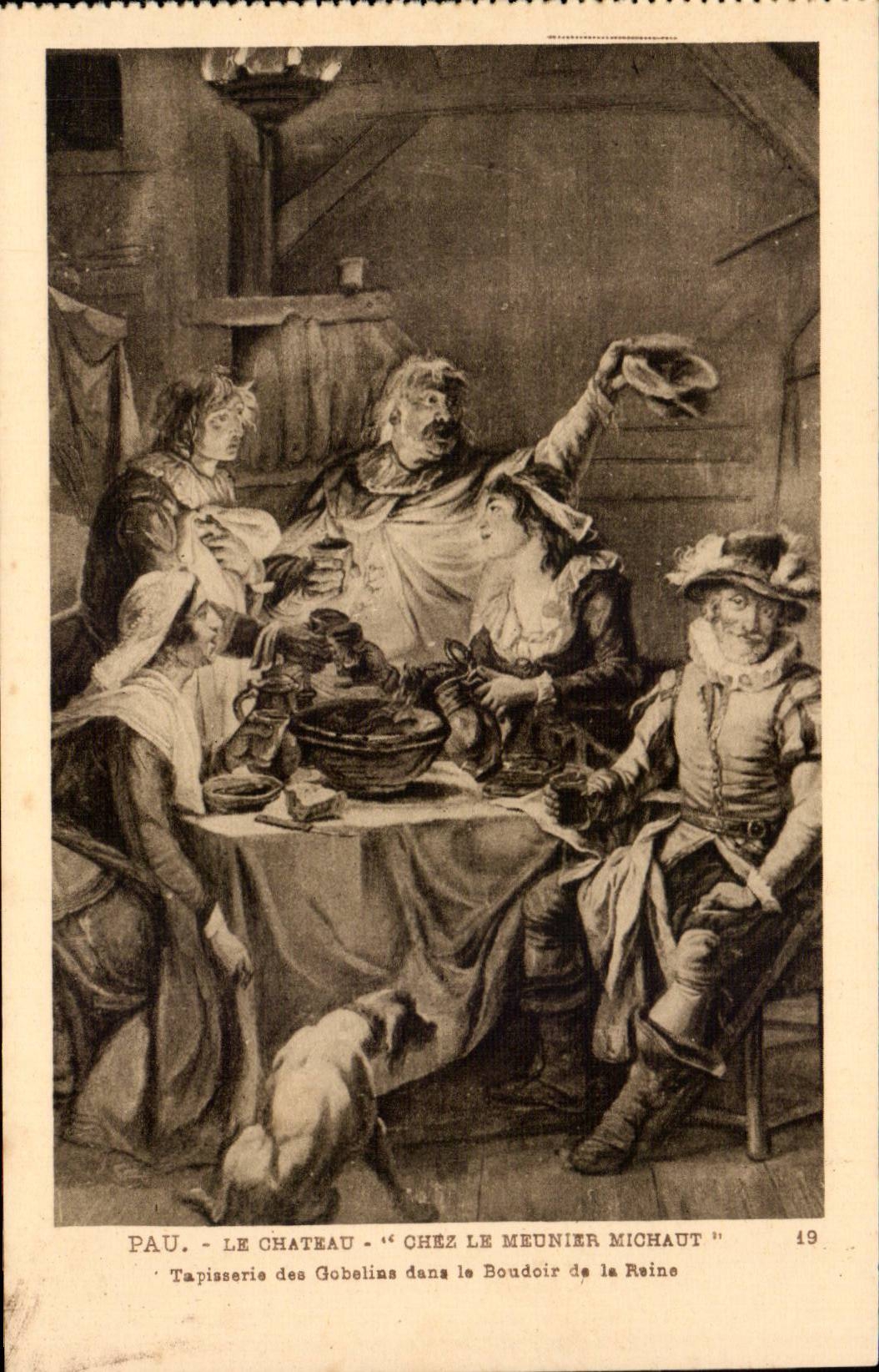 Pau - Schloss Henri IV - Tapisserie des Schlosses - Tapisserie - CPA