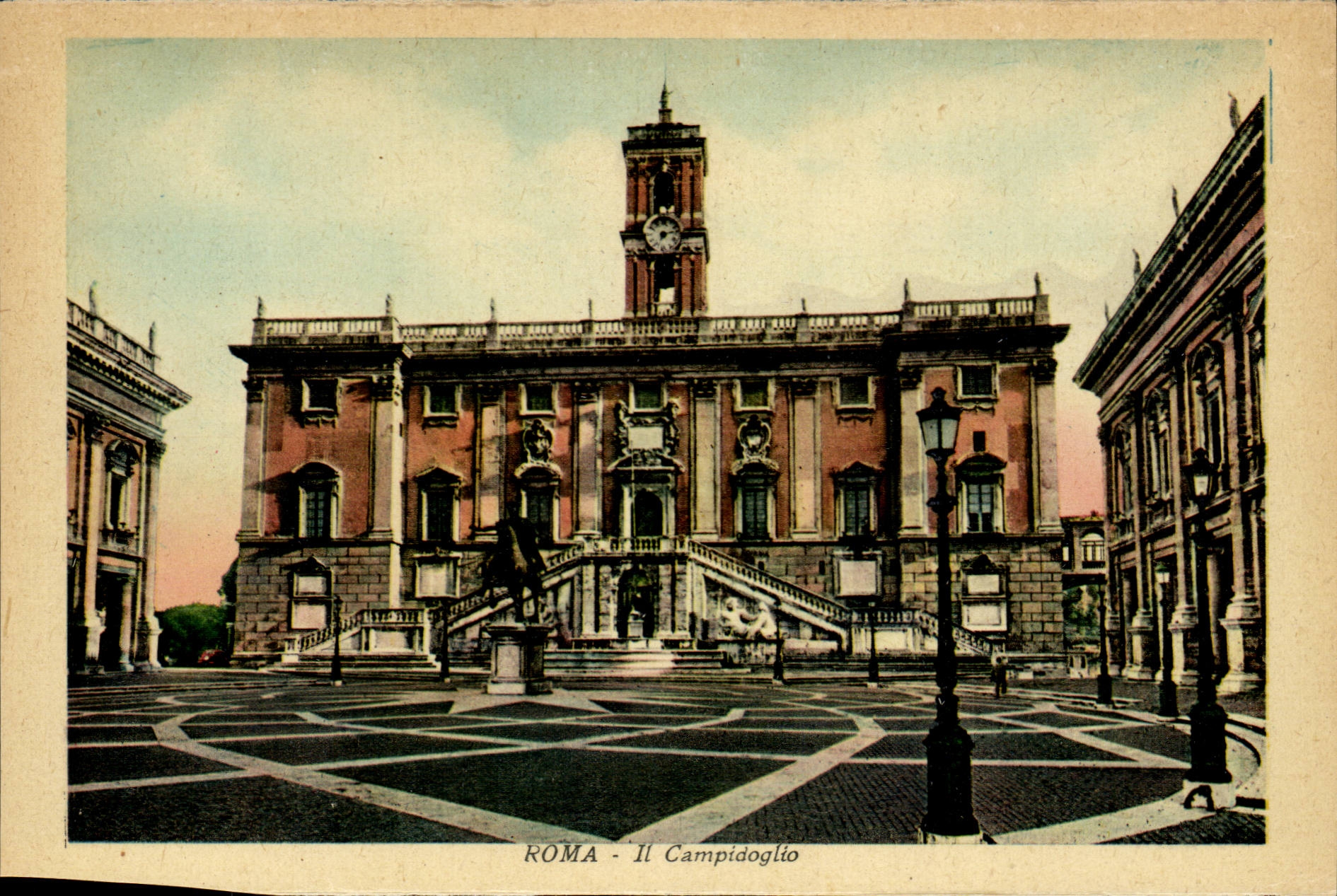 Italia - Italy - Roma - Rome - Campidoglio - CPA