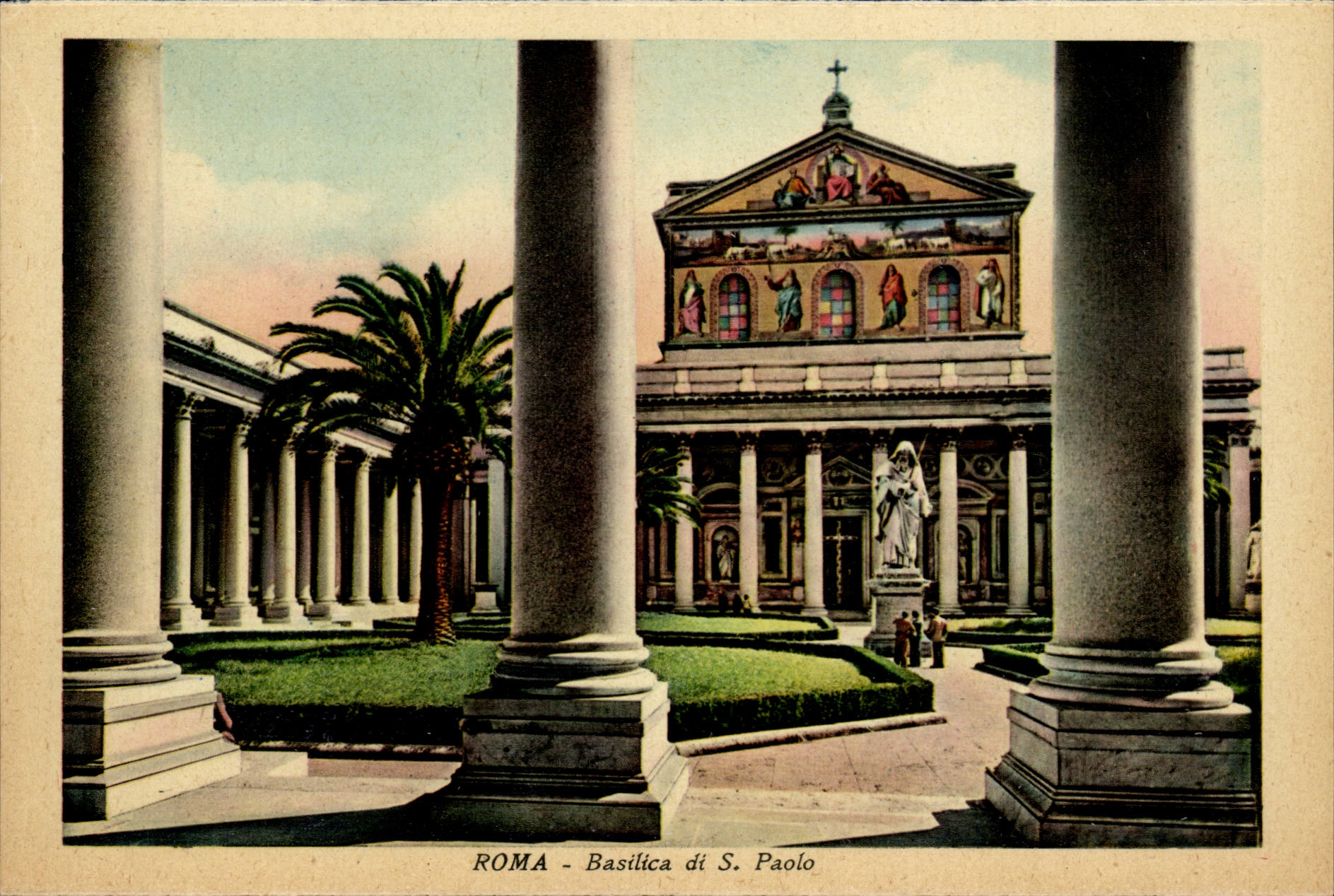 Italien - Italien - Rom - Rom - Basilica di S Paola - CPA