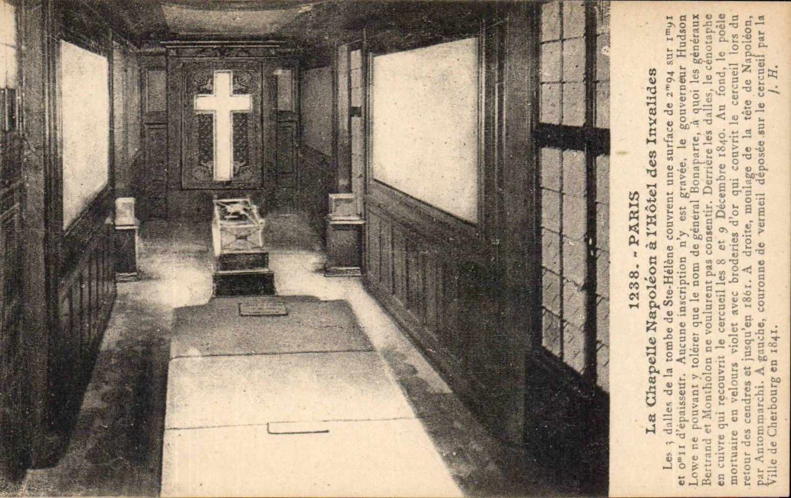 Paris - 7 - Hotel of Invalides - La Chapelle Napoleon - the CPA