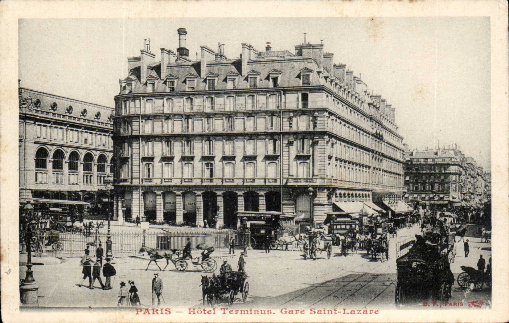 Paris - 8 - Hotel Terminus - Station Saint Lazare - CPA