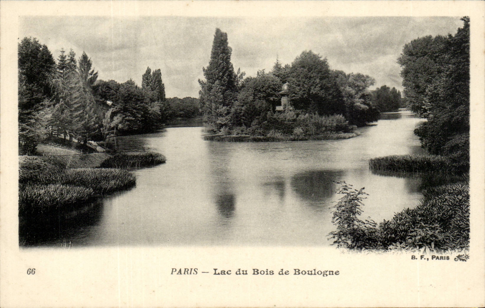 Paris - 16 - Lac du Bois de Boulogne - CPA 