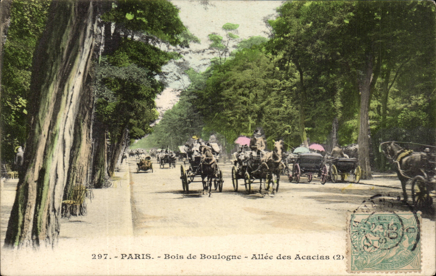 Paris - 16 - Bois de Boulogne - Allee des Acacias - CPA 