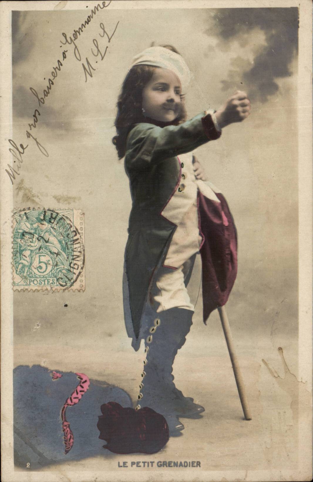 Fantasy - Children - Militaria - Humor - Napoleon CPA