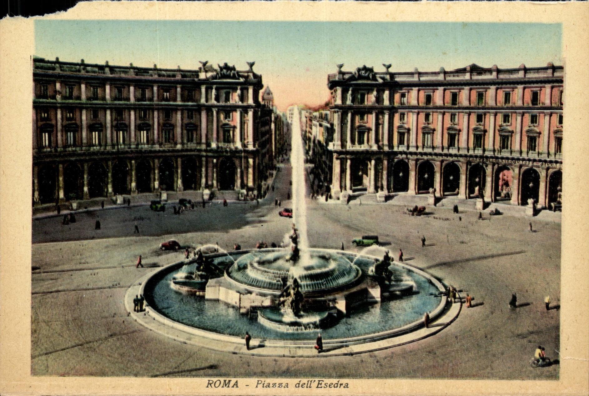 Italia - Italy - Roma - Rome - Piazza dell' Esedra - CPA