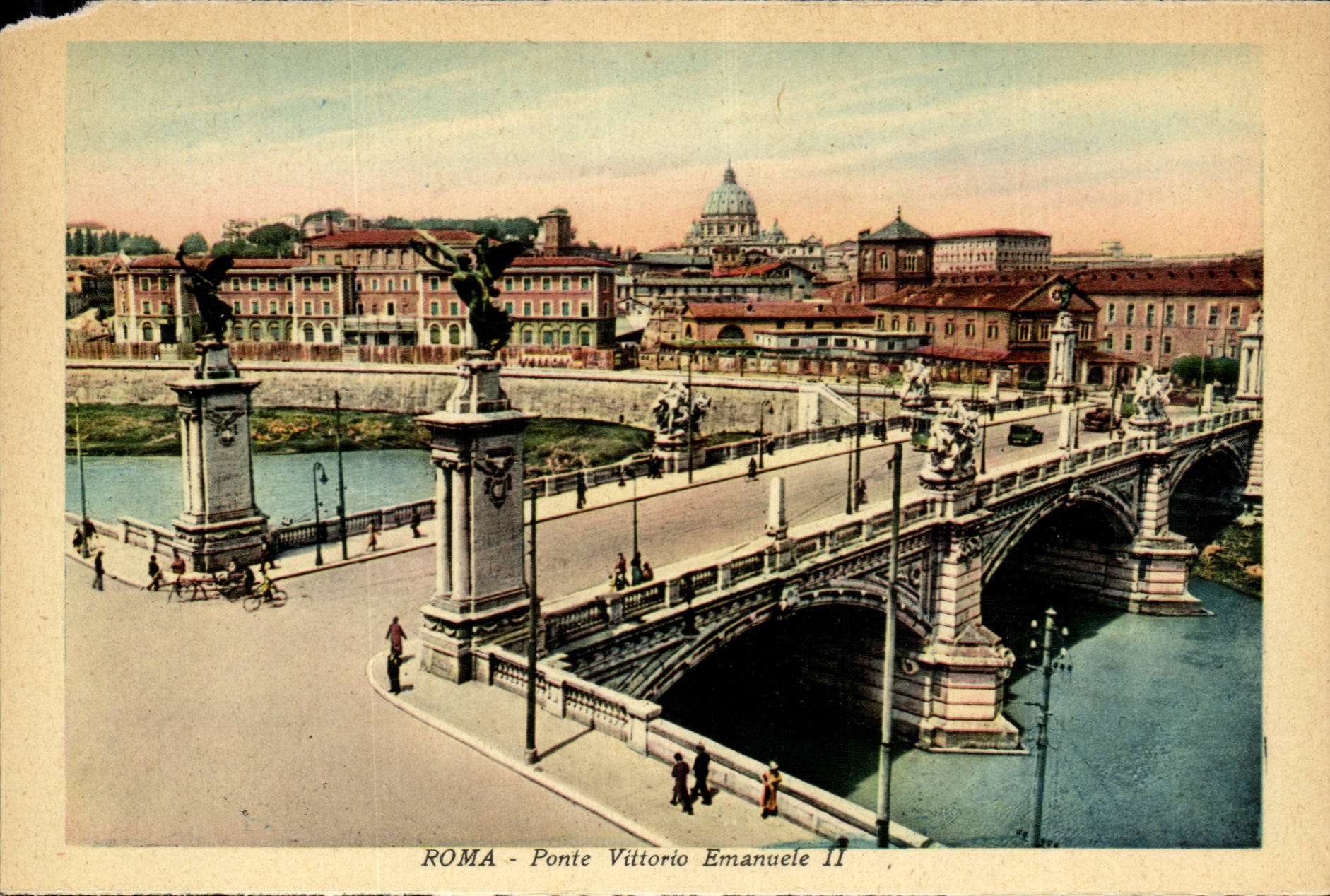 Italia - Italy - Roma - Rome - Big shot Vittorio Emanuele II CPA