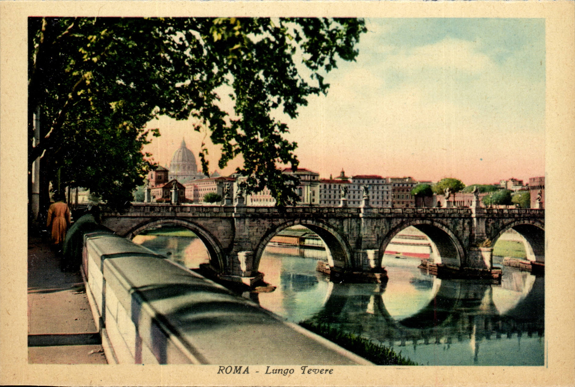 Italia - Italy - Roma - Rome - Lungo Tevere CPA