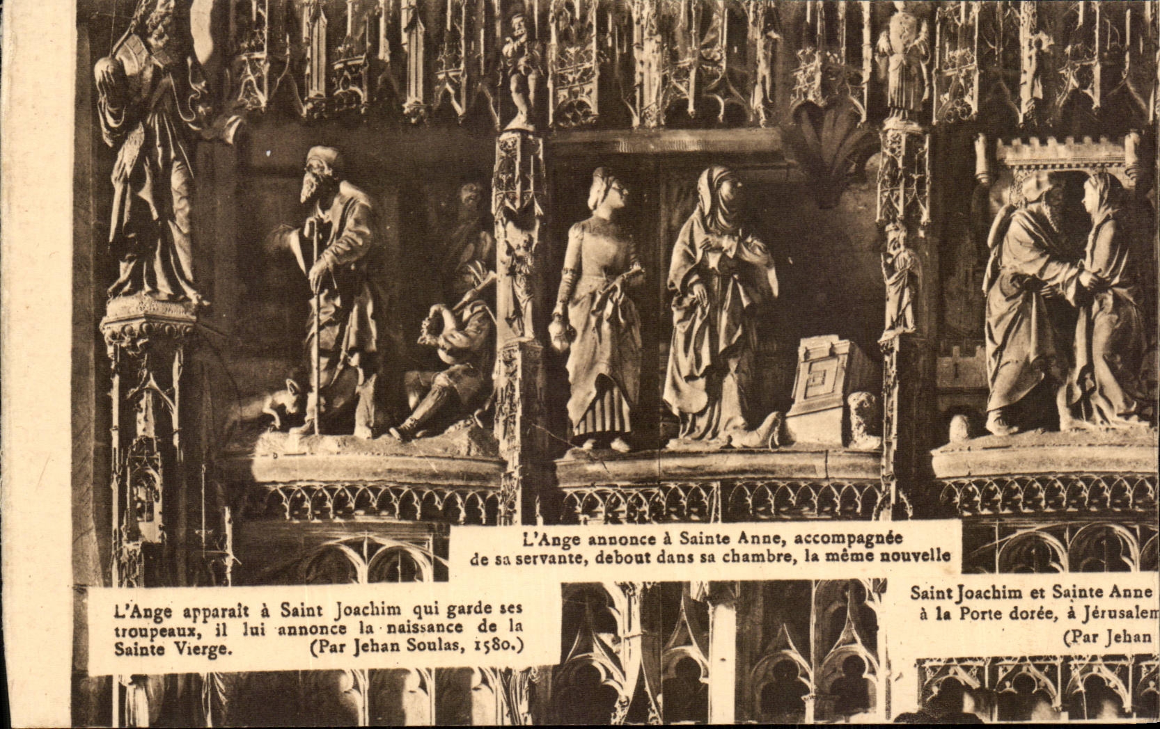 Chartres - the Cathedral - Detail - CPA