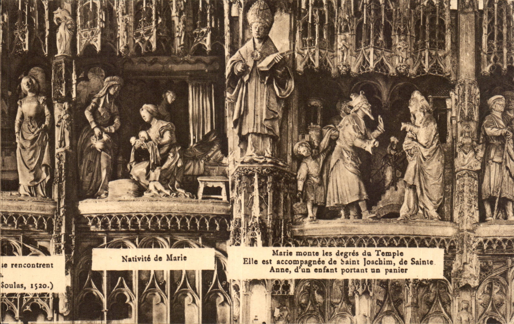 Chartres - the Cathedral - Detail - CPA