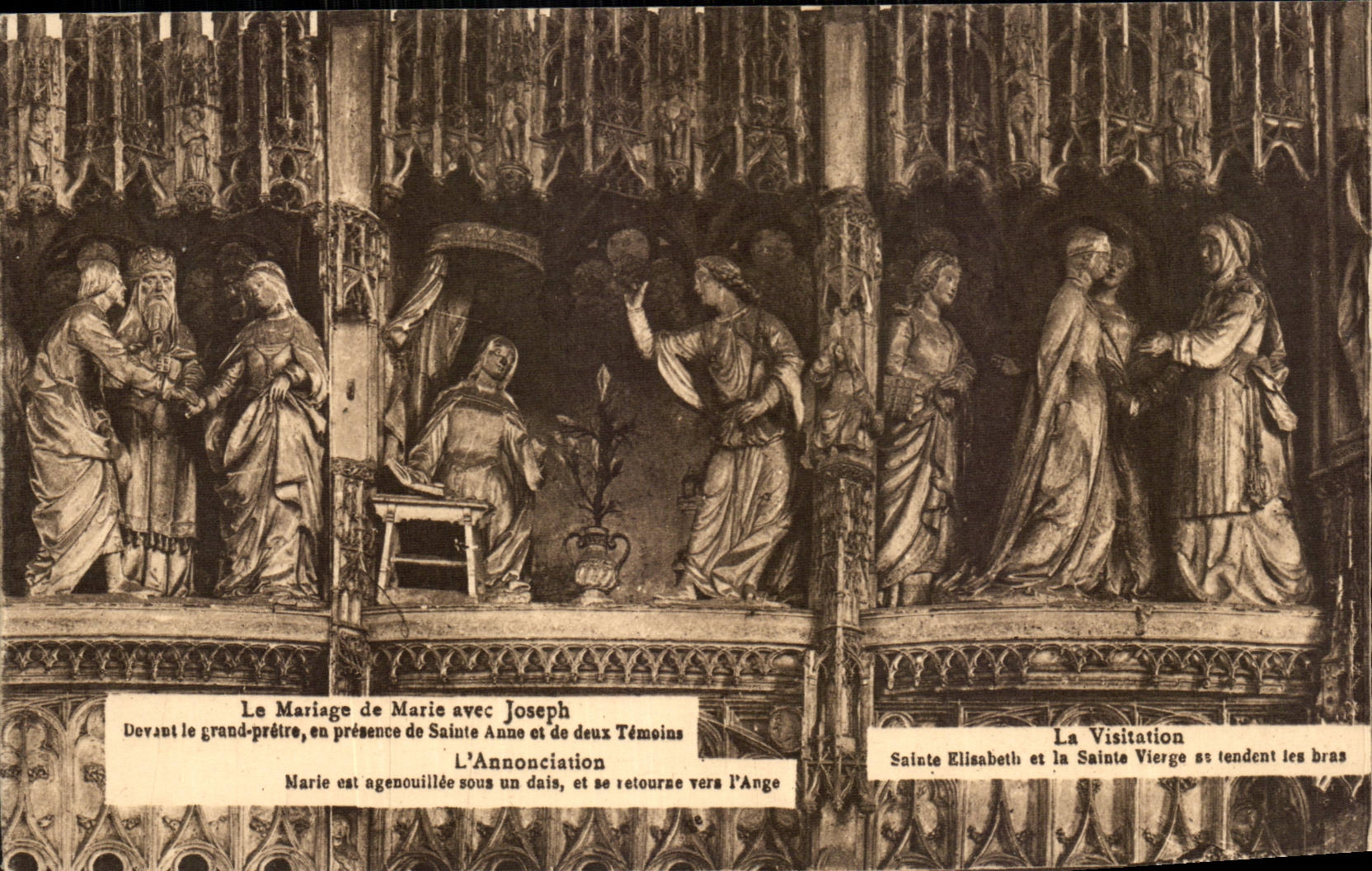 Chartres - the Cathedral - Detail - CPA