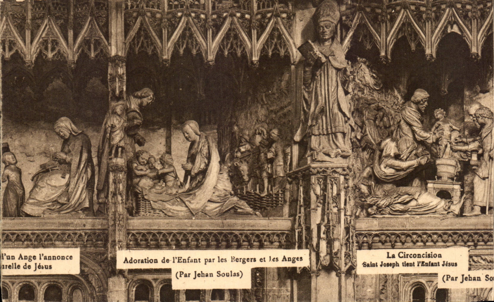 Chartres - the Cathedral - Detail - CPA