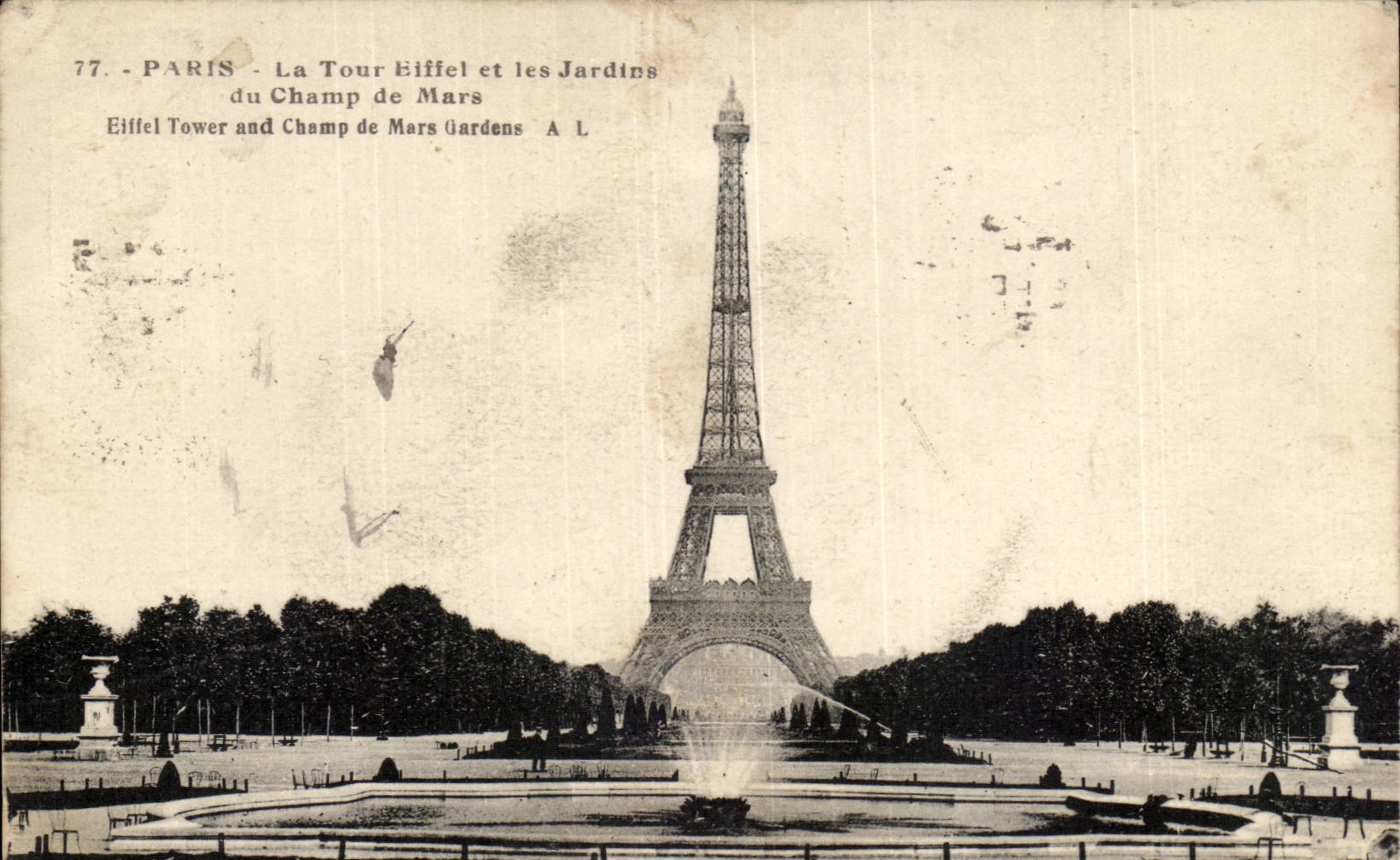 Paris - 7 - Eiffel Tower - Eiffel Turn - CPA